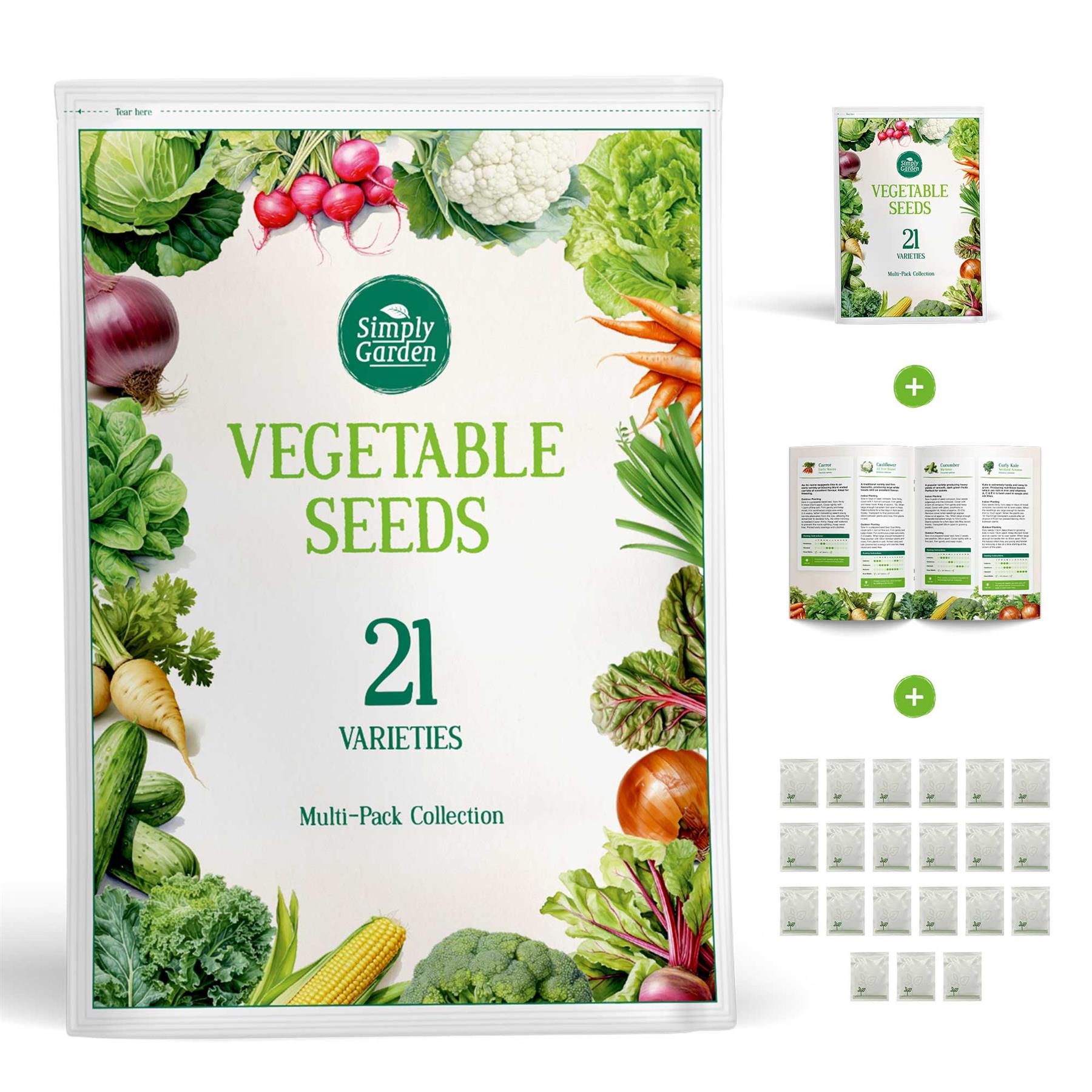 21 Veg Seed Pack