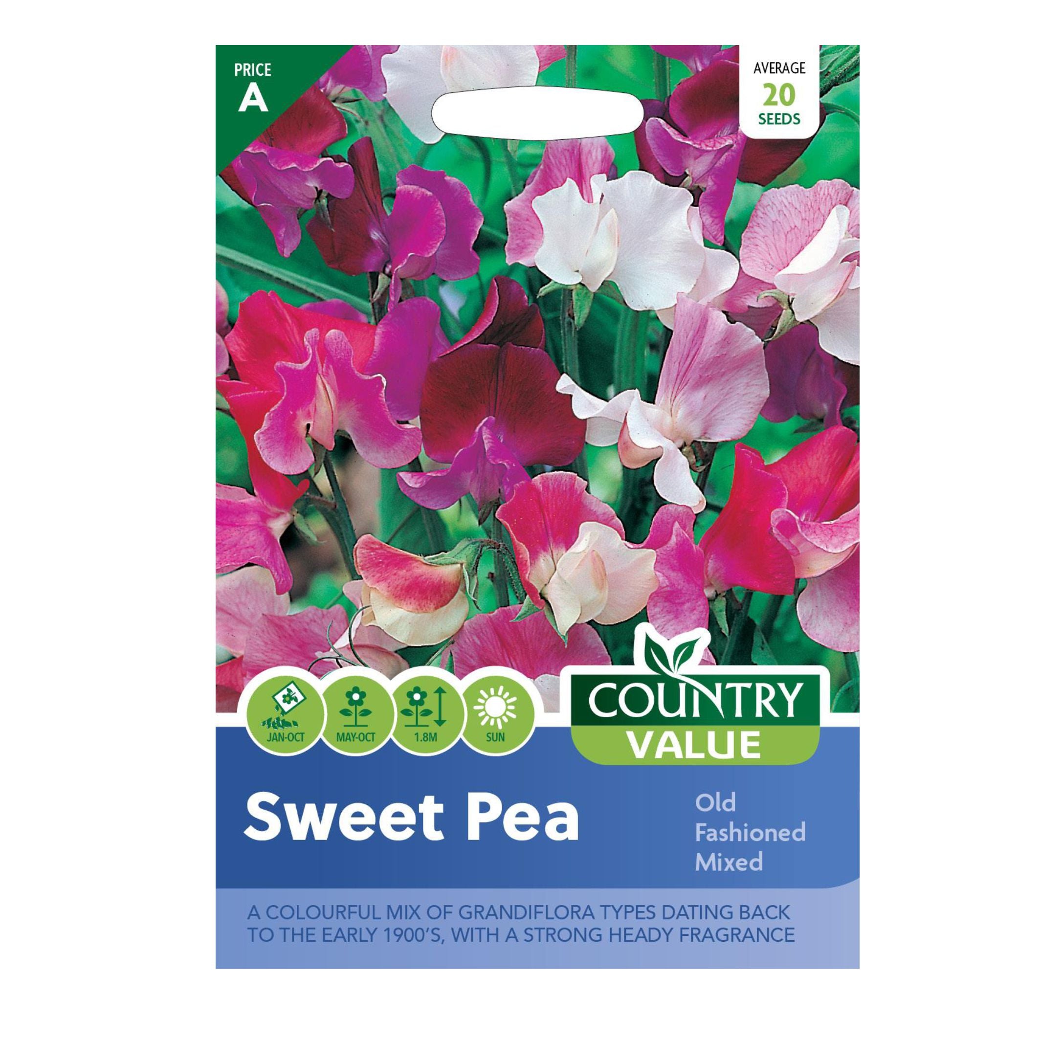 Sweet Pea Old Fashioned Mixed