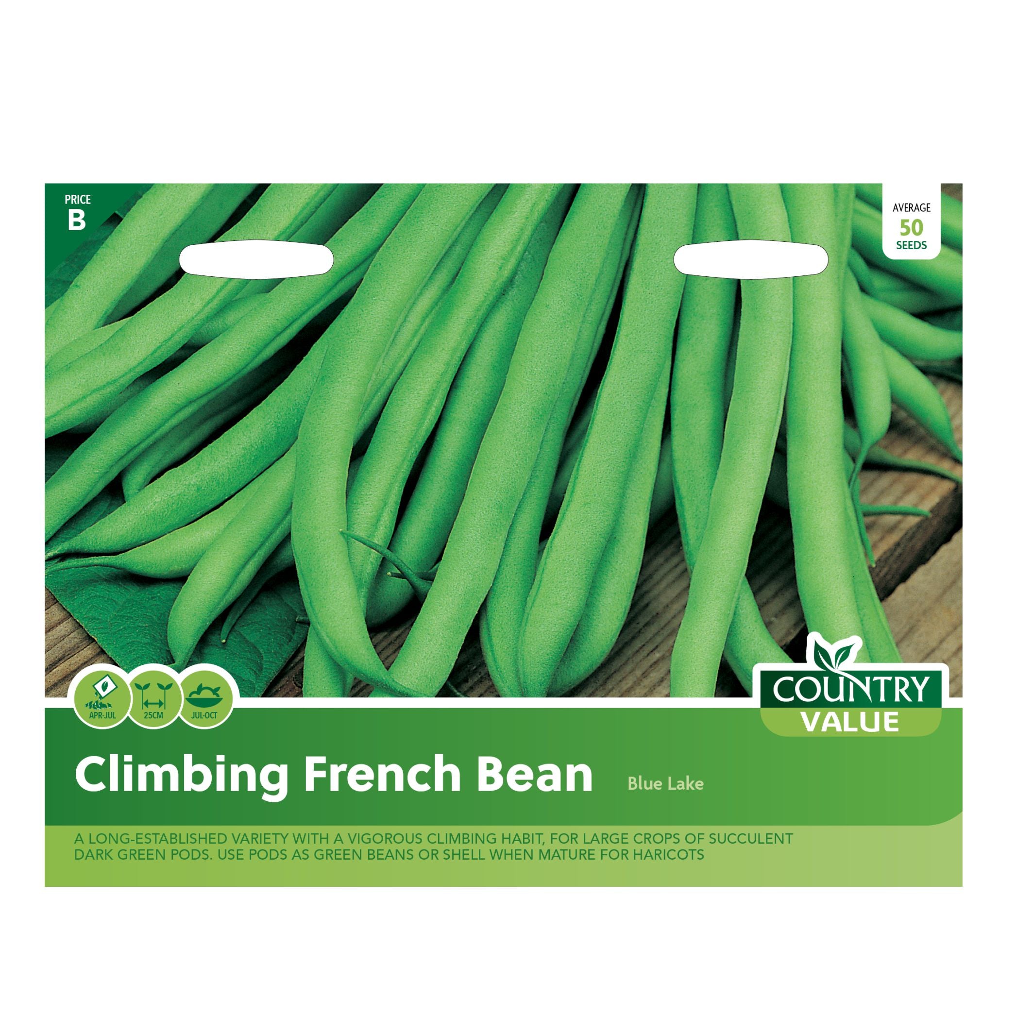 Climbing Bean Blue Lake