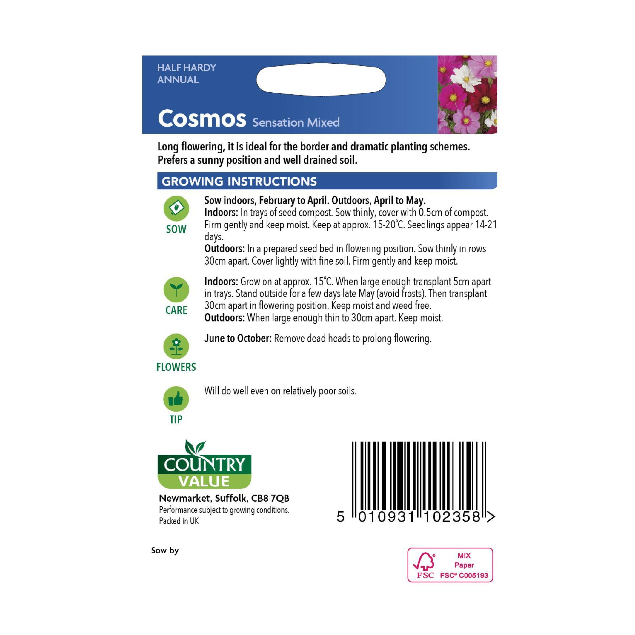 Cosmos Sensation Mixed