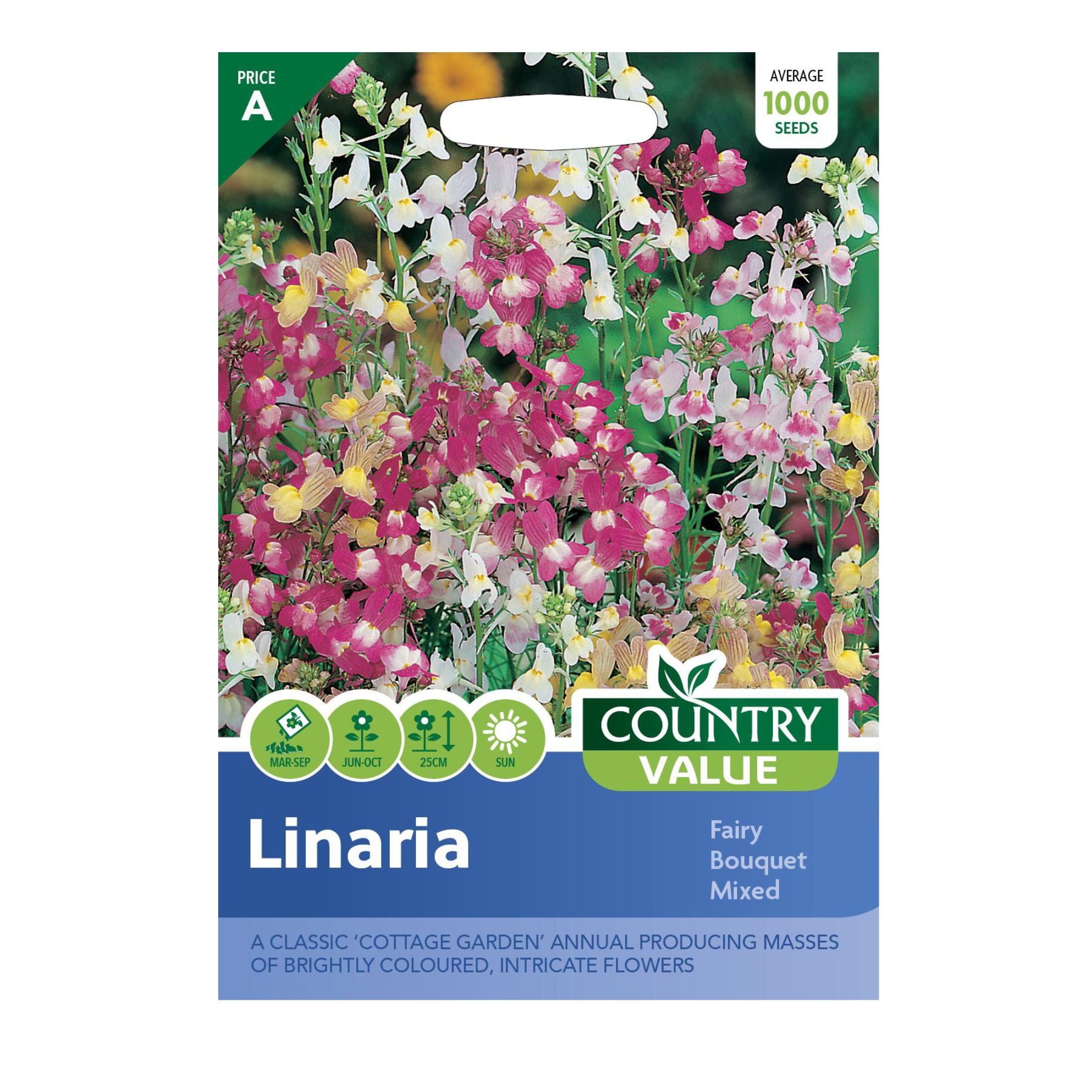 Linaria Fairy Bouquet Mixed