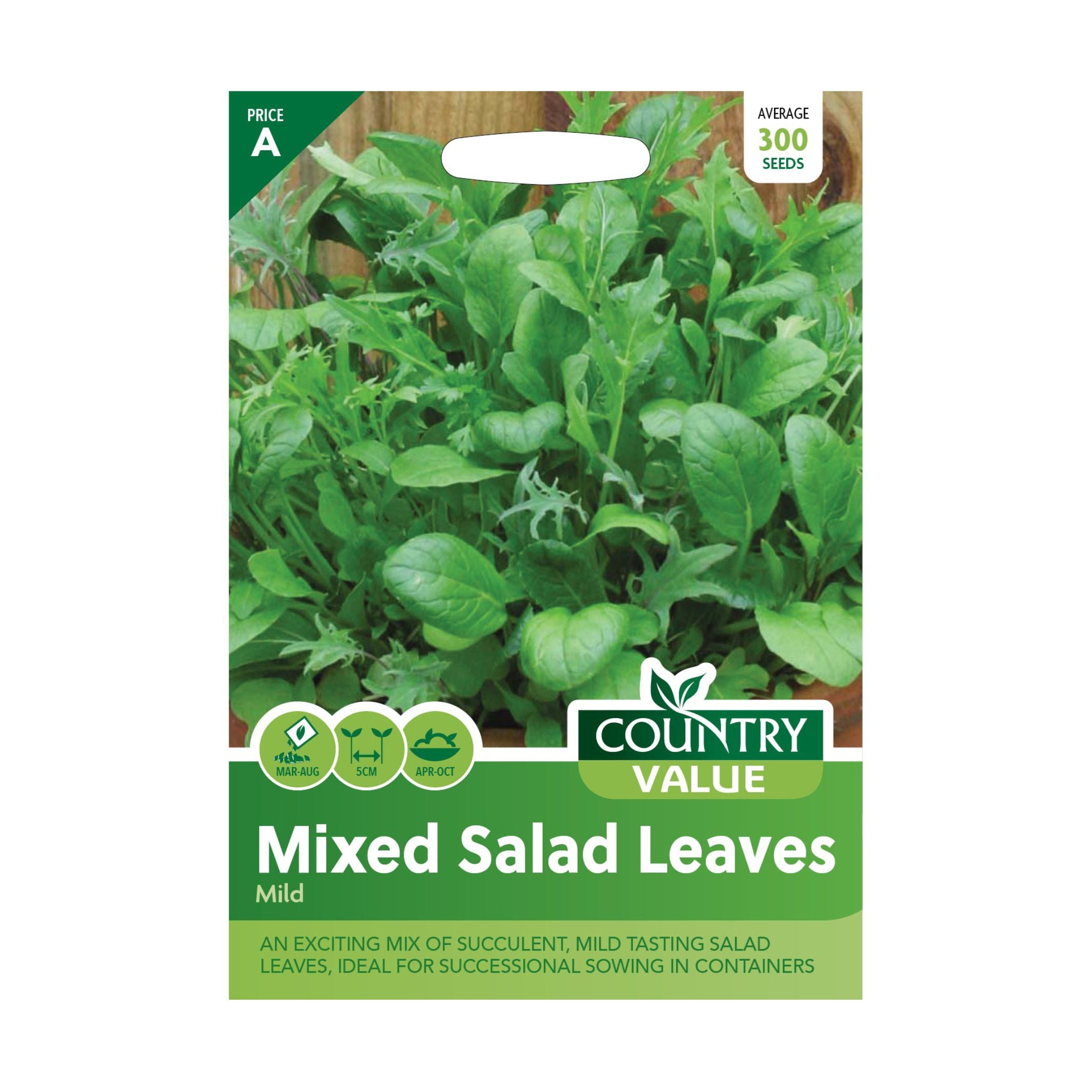 Mixed Salad Leaves mild