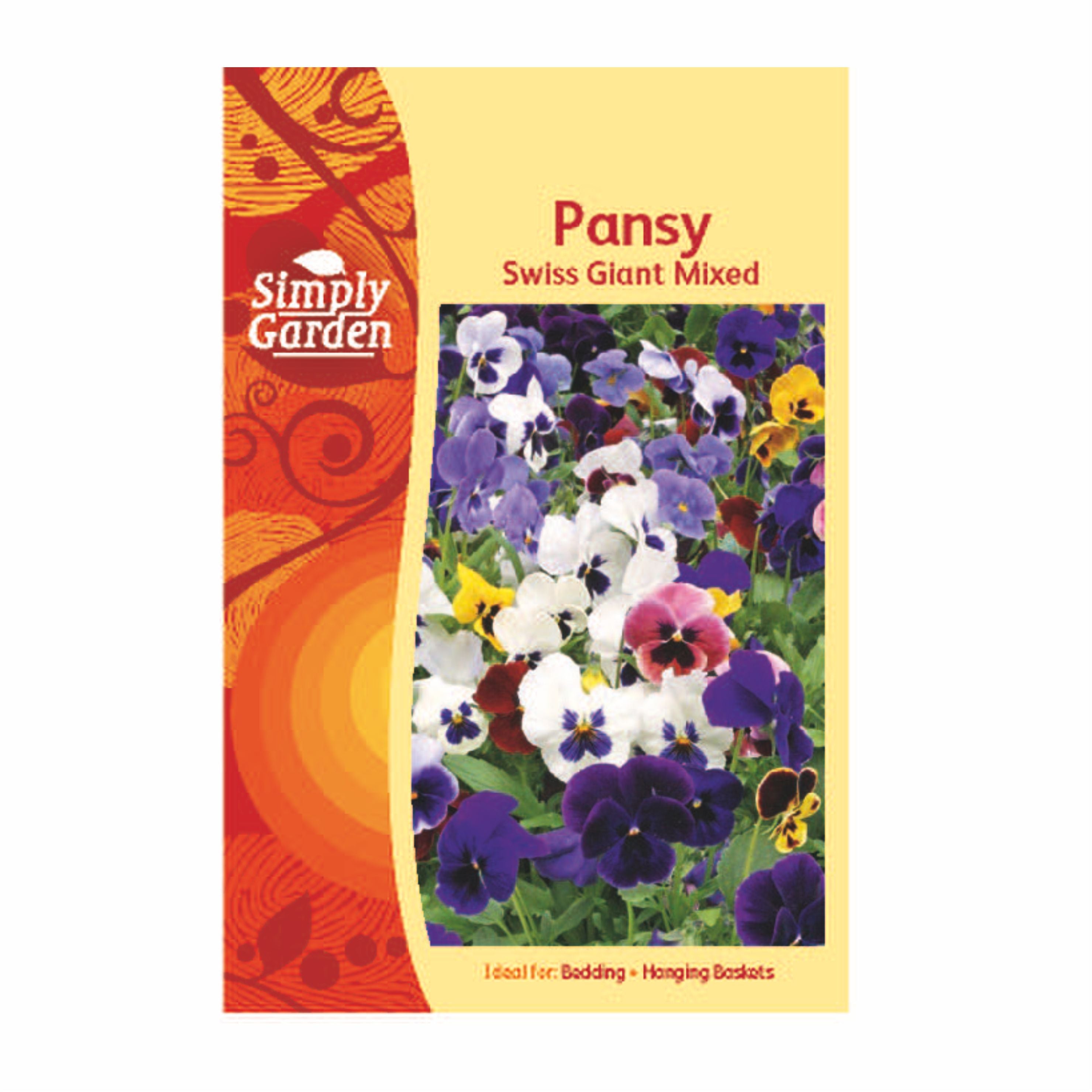 Pansy Swiss Giant Mixed