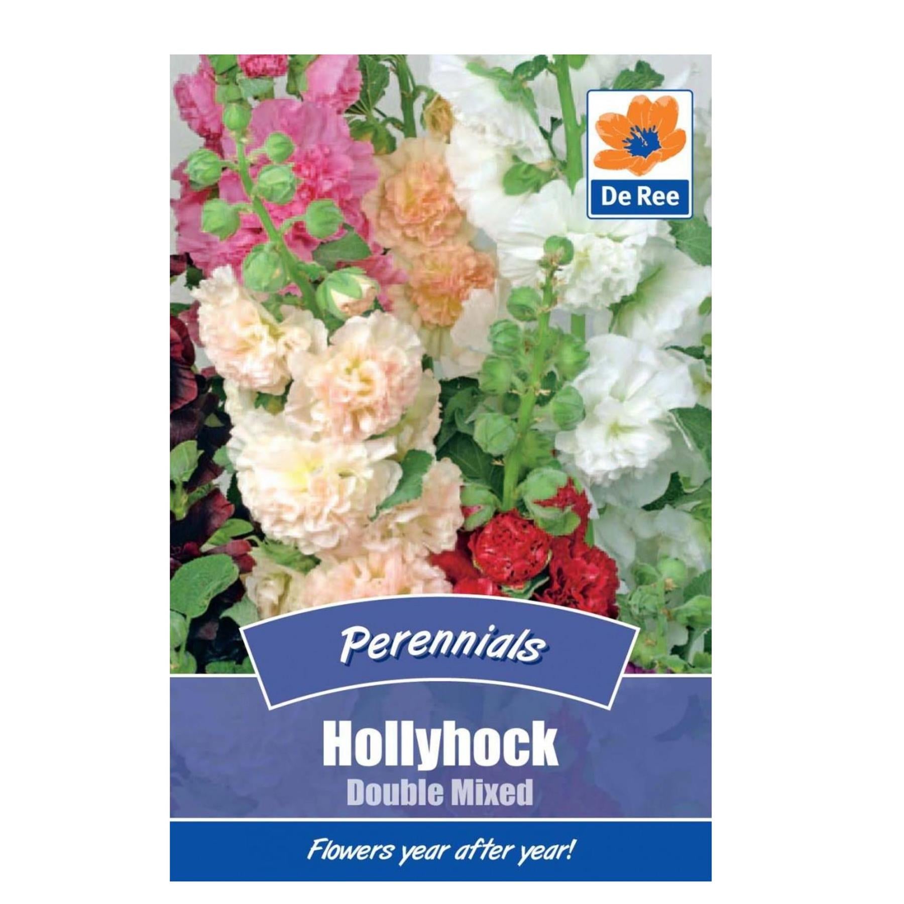 Hollyhock Double Mixed