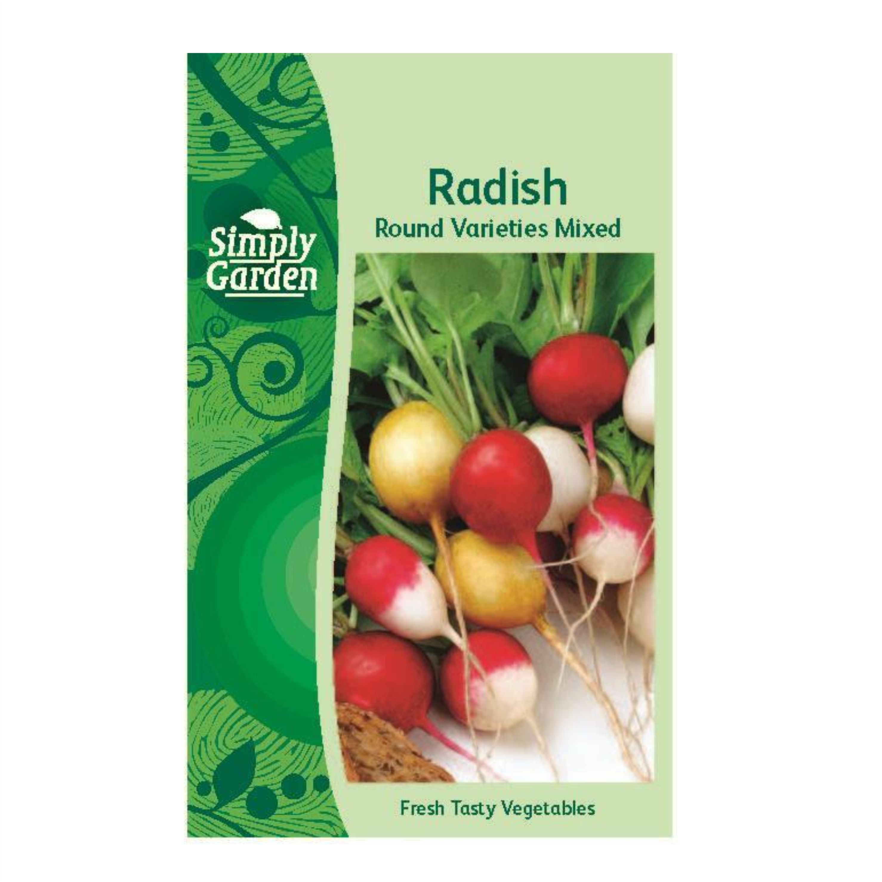 Radish Round Varieties Mixed